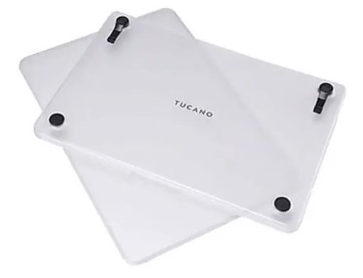 Tucano HSNI-MBNEO-TR borsa per laptop 33 cm (13") Custodia rigida Trasparente