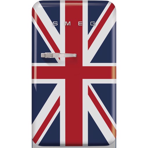 Smeg FAB10RDUJ6 monoporta Libera installazione 122 L Blu, Rosso, Bianco