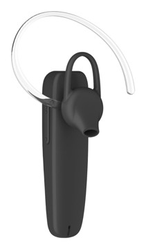 Wireless headset mono black