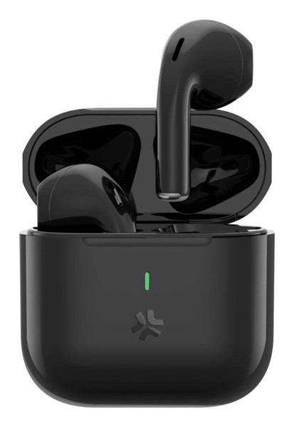 Celly Nero Compactbk Cuffia E Auricolare Wireless In-Ear Musica E Chiamate Usb Tipo-C