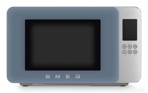Smeg MOC01SBMEU forno a microonde Blu Microonde con grill Superficie piana 29 L 900 W