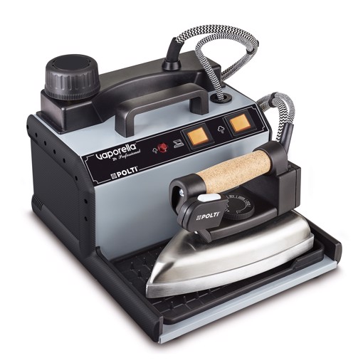 Polti Vaporella 2H Professional Stazione di stiro a vapore pressurizzato 1750 W 1,3 L Alluminio Nero, Grigio