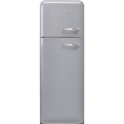 Smeg FAB30LSV6 frigorifero con congelatore Libera installazione 294 L Argento Made in Italy