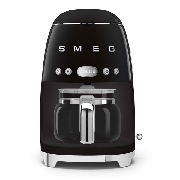 Smeg Nero Macchina Da Caffè Filtro 50'S Style – Lucido – Dcf02bleu
