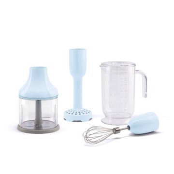 Set 4 acces. x mixer azzurro
