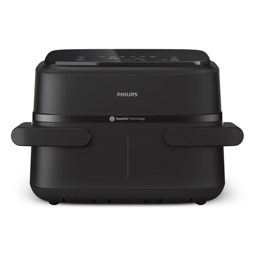 Philips Serie 1000 Airfryer con cestello flexi, Friggitrice ad aria 7.1L, 10 metodi di cottura, App per ricette NA150/00