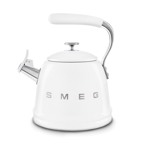 Smeg Bollitore con fischio 50's Style - Bianco LUCIDO - WKF01WH
