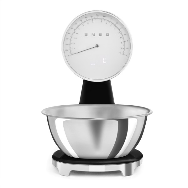 Smeg Nero Bilancia Da Cucina 50'S Style - Lucido - Ksf01blww