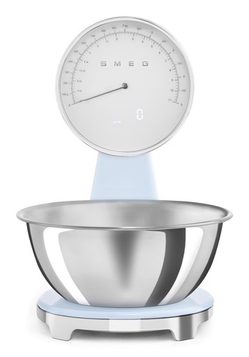 Smeg Bilancia da cucina 50's Style - Azzurro LUCIDO - KSF01PBWW