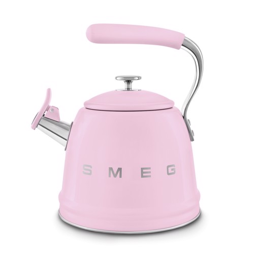 Smeg Bollitore con fischio 50's Style - Rosa LUCIDO - WKF01PK