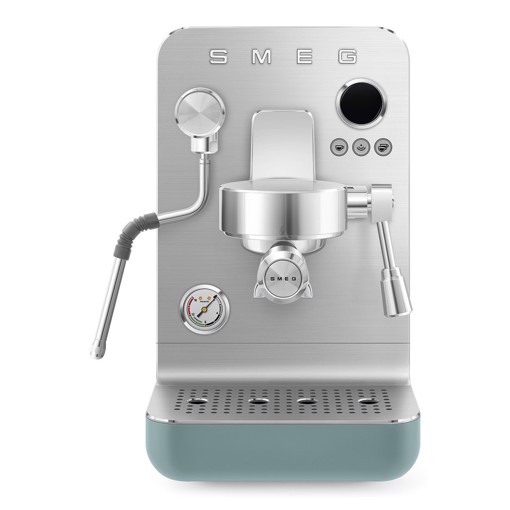 Smeg Macchina da caffè espresso Minipro Linea Collezione - Verde Smeraldo Opaco - EMC02EGMEU