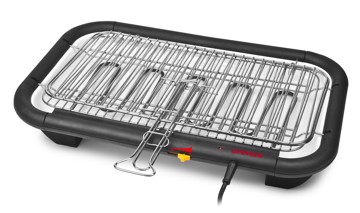 Bistecchiera elettrica a grigl 2300w temp. reg. 50x28