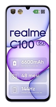 Smartphone c100 5g 4/256 prp 5g 6.8 8c xxx 4/256 50+5
