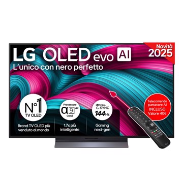 Televisore oled 48" uhd hdr10 t2/s2,4hdmi,3usb,a9,os25,pc