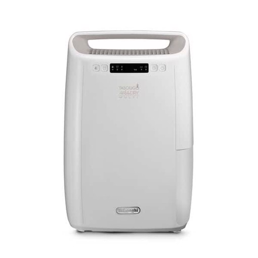 De’Longhi Tasciugo AriaDry - Deumidificatore, Capacità deumidificazione 14l/24h, Serbatoio 2,1L, Bianco (DEXD214RF)