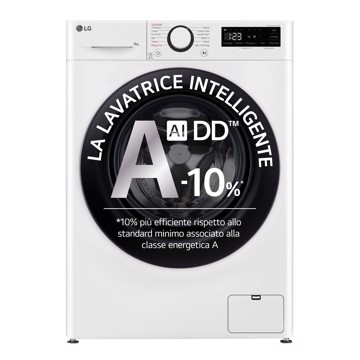 Lavatrice prof.47,5c 1200g 9kg h85 l60 p47,5 aidd