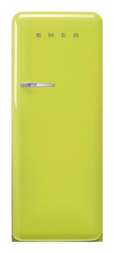 Frigorifero monoporta verde h153 l60,1 p72,8