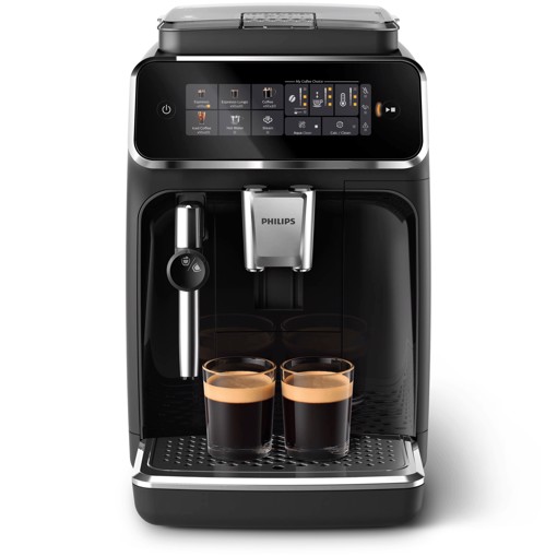 Philips Series 3300 EP3321/40 Macchina caffè automatica, 5 bevande, montalatte, 1.8L, macine in ceramica