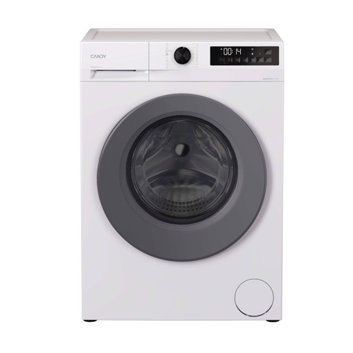 Candy ProWash 300, Lavasciuga Slim 8+5 KG, 10% più efficente della classe A, 1400 giri, Bianco, Inverter, Fresh Vapor, GWD 485SG6-S