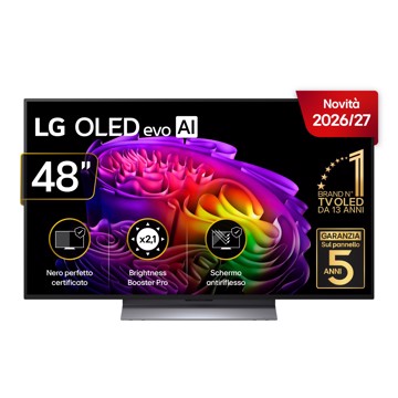 Televisore oled 48" uhd hdr10 t2/s2,4h,3u,a11,3,os26,ai,pc