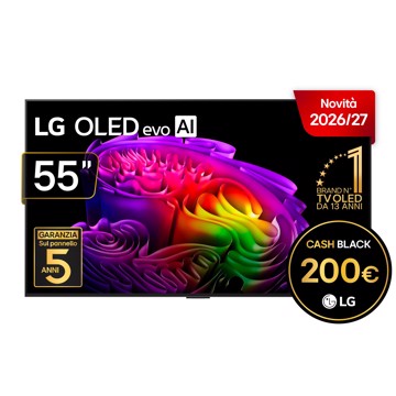 Televisore oled 55" uhd hdr10 t2/s2,4h,3u,a11,3,os26,ai,pc