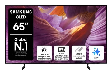 Televisore oled 65" 4k hdr 4hdmi,2usb,al.ga.smart,pl