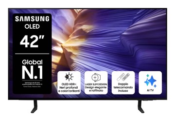 Televisore oled 42" 4k hdr+ 4hdmi,2usb,al.ga.smart,pc