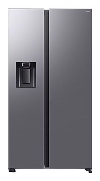 Frigorifero side by side inox h178,5 l91,2 p72,6 metal bac