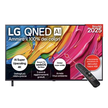 Televisore qned 55" uhd hdr10 t2/s2,3h,2u,a5,os24,pl