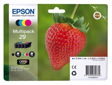 Multipack Epson29 Fragola