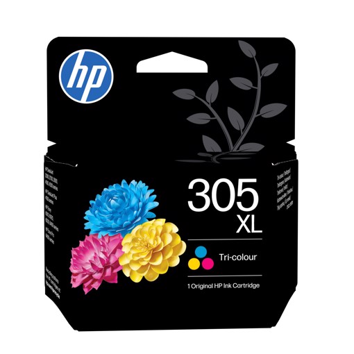 HP Cartuccia di inchiostro tricromia originale ad alta capacità 305XL