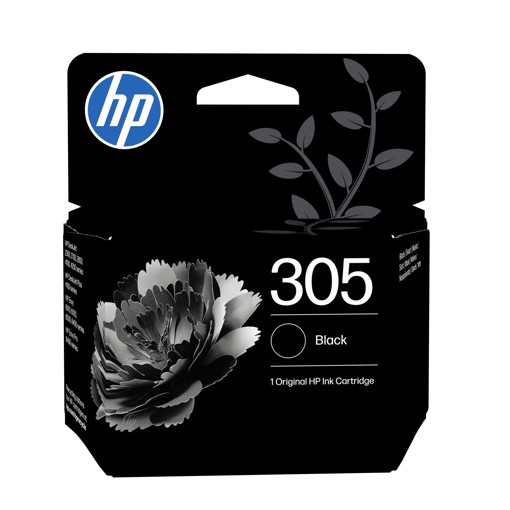 HP Cartuccia di inchiostro nero originale 305