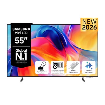 Televisore mled 55" uhd hdr10 3hdmi,1usb,t2/s2,smr,al.ga.,p
