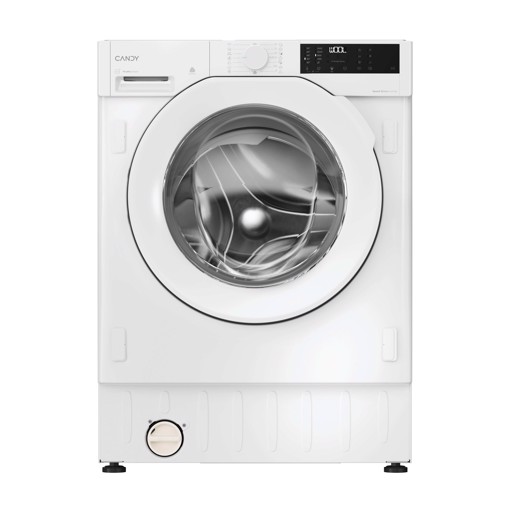 Candy BC4S485M4D8-S lavasciuga Da incasso Caricamento frontale Bianco