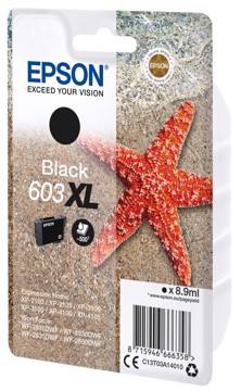 Cart epson 603xl blk stella