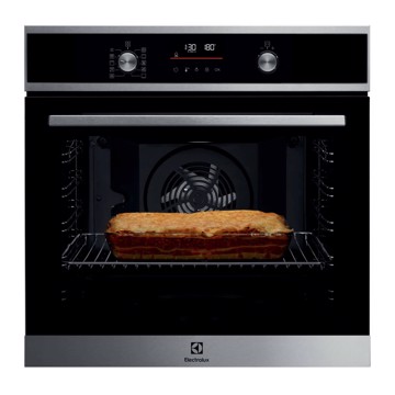 Forno da incasso inox programma inizio+fine cott.