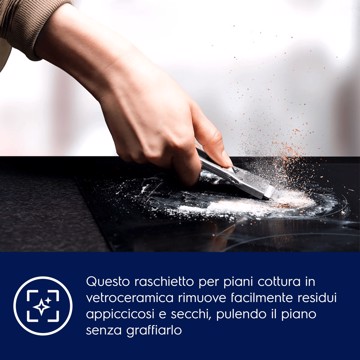Raschietto per piani cottura
