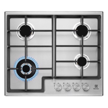 Piano cottura 60cm inox wok sicurgas