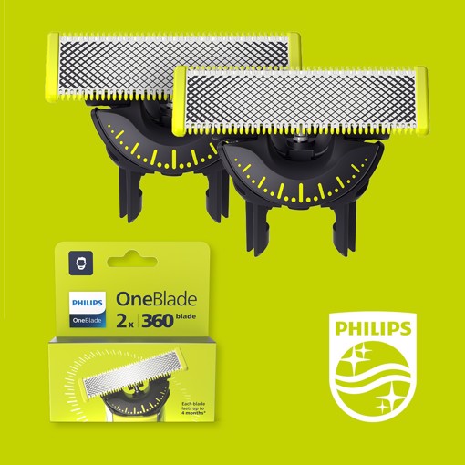 Philips Norelco OneBlade OneBlade QP420/50 Lama di ricambio 360