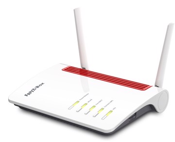 Fritz6850 4g router sim wifi dualband 866+400,4 lan