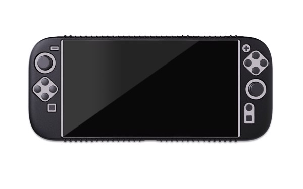 Nacon Nero Switchnewgloveblack Custodia Per Console Portatile Cover Nintendo Silicone
