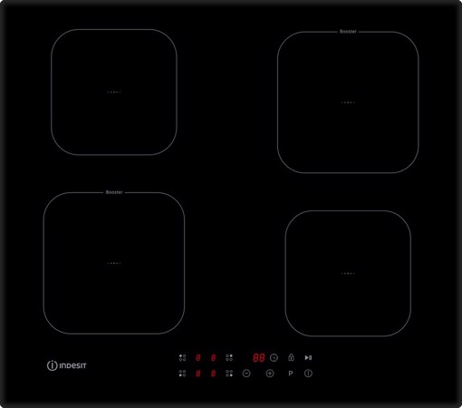 Indesit Piano cottura a induzione IS F 18Q60 NE - IS F 18Q60 NE