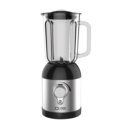XD Enjoy XD XDHA220 Frullatore da tavolo 500 W 1,5 L Nero, Argento