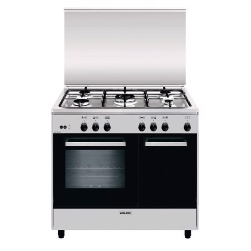 Glem Gas AR965GI cucina Elettrico/Gas Acciaio inox