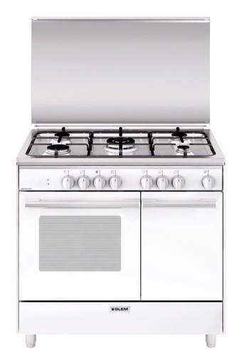 Glem Gas UR965MX cucina Elettrico Bianco