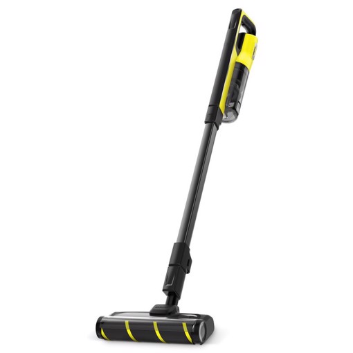 Kärcher VC 4s Cordless Plus Batteria Secco HEPA Senza sacchetto Nero, Giallo