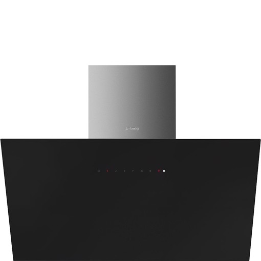 Smeg KICV90BL cappa aspirante Cappa aspirante a parete Nero, Grigio 580 m³/h