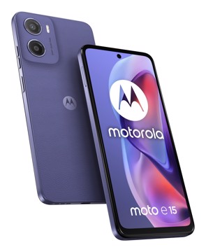 Smartphone e15 2/64 lavender 4g 6.67 8c 1.8 2/64 32+8