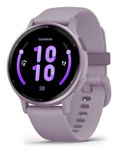 Garmin Vivoactive 5 3,05 cm (1.2") AMOLED Digitale 390 x 390 Pixel Touch screen Viola Wi-Fi GPS (satellitare)