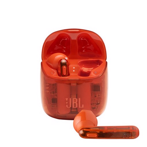 JBL Tune 225TWS Ghost Edition Auricolare True Wireless Stereo (TWS) In-ear Musica e Chiamate USB tipo-C Bluetooth Arancione
